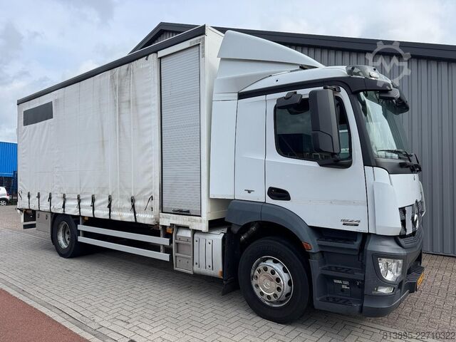  Mercedes-Benz Antos 1824, Tautliner, PTO preparation, Taillift