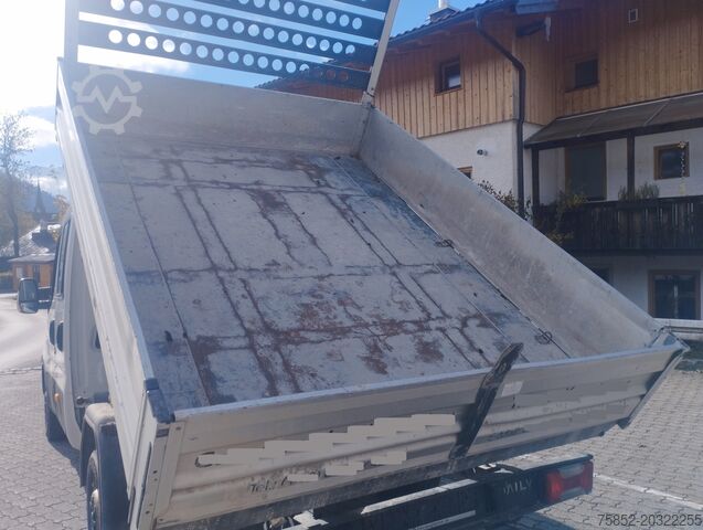 Transporter with suitcase Iveco Daily 35S12 Kipper Doppelkabine Klima