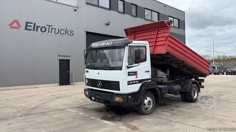 3-way tipper Mercedes-Benz SK 814 (SPER / AUXILAIRY / MANUAL PUMP / STEEL ...