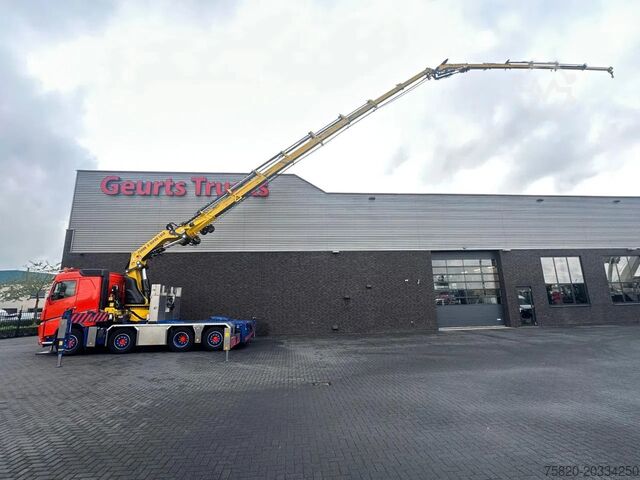 Camión grúa Volvo FH 500 8x2 FR TREKKER / BAKWAGEN MET HIAB X-HIP...