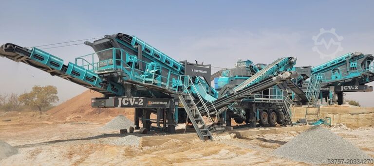 εξοπλισμός θραύσης Constmach Mobile Crushing Plant 60-80 tph