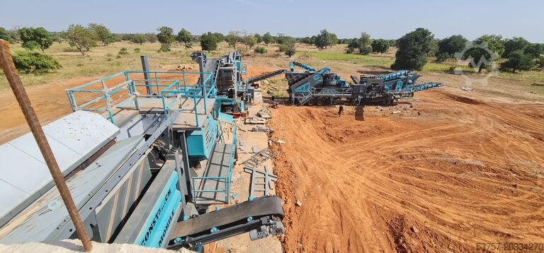 εξοπλισμός θραύσης Constmach Mobile Crushing Plant 60-80 tph