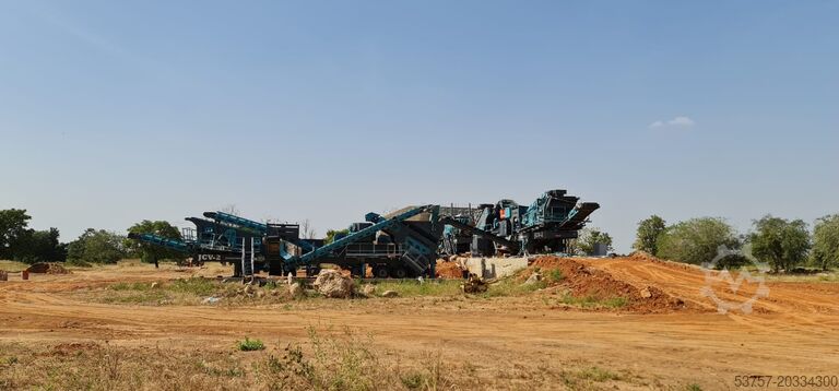 Oprema za razbijanje Constmach Mobile Rock Crushing Plant Mobile stone crushing plant 120-150 tph