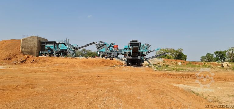 Oprema za razbijanje Constmach Mobile Rock Crushing Plant Mobile stone crushing plant 120-150 tph