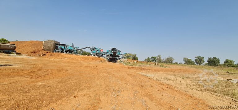 Oprema za razbijanje Constmach Mobile Rock Crushing Plant Mobile stone crushing plant 120-150 tph