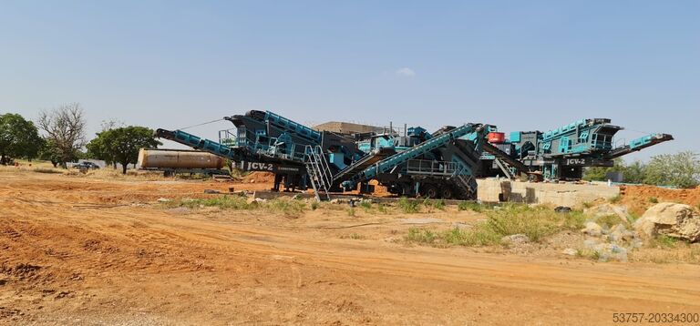 Oprema za razbijanje Constmach Mobile Rock Crushing Plant Mobile stone crushing plant 120-150 tph