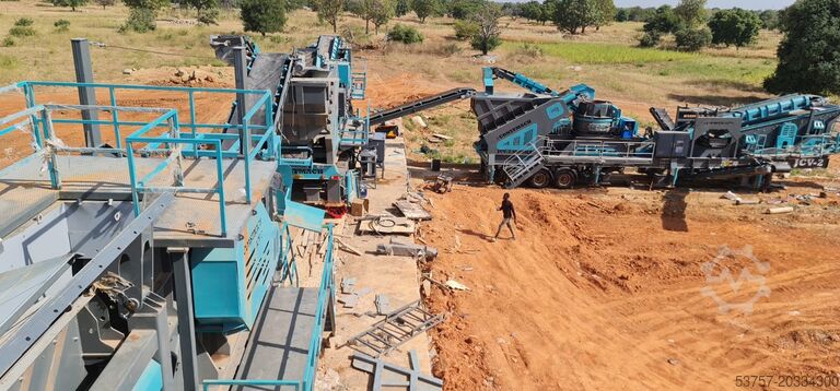Oprema za razbijanje Constmach Mobile Rock Crushing Plant Mobile stone crushing plant 120-150 tph