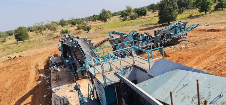 Oprema za razbijanje Constmach Mobile Rock Crushing Plant Mobile stone crushing plant 120-150 tph