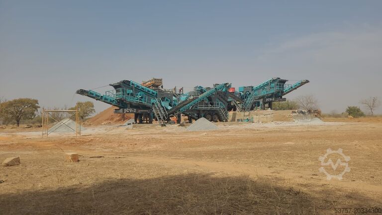 Oprema za razbijanje Constmach Mobile Rock Crushing Plant Mobile stone crushing plant 120-150 tph