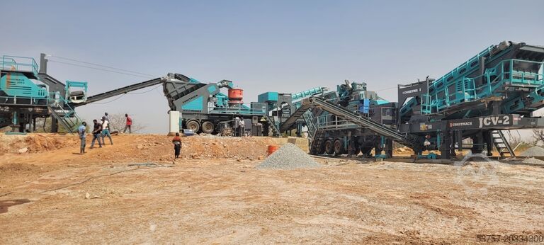 Oprema za razbijanje Constmach Mobile Rock Crushing Plant Mobile stone crushing plant 120-150 tph