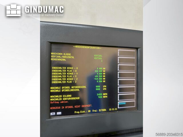 Vertikalni obradni centar Hurco BMC 2416