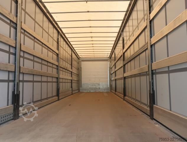 খোলা আধা-ট্রেলার সঙ্গে তারপুলিন Schmitz Cargobull SCS 24 Liftachse P-Kasten Getränke LBW