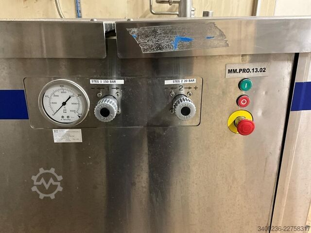 2004 Tetra Pak TAM 20/160 BAR homogenisator Tetra Pak TAM 20/160 BAR