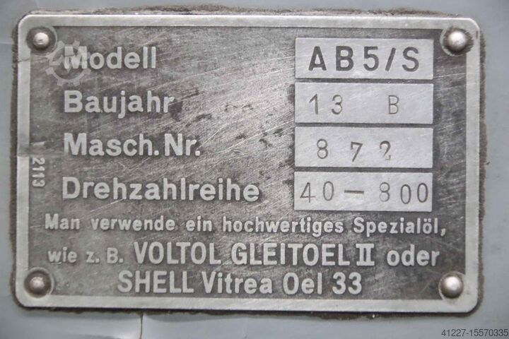 Põrandapuur MK5 Alzmetall AB5/S