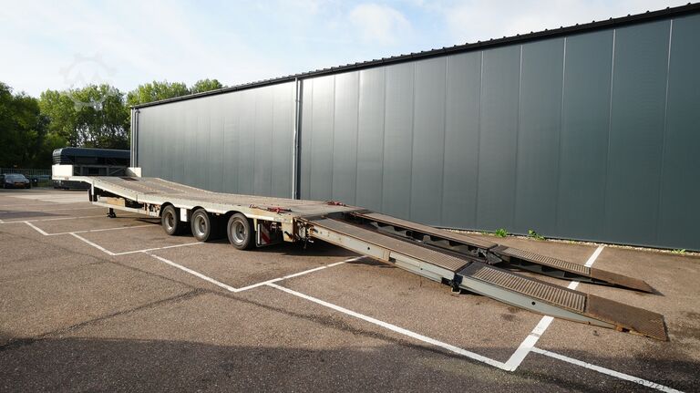 Pół-niskie obciążenie Nooteboom 3 axle semi low loader with ramps
