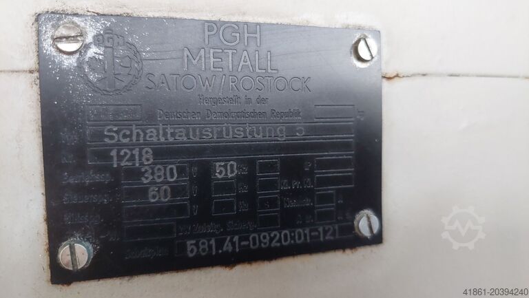हाइड्रोलिक सिंगल कॉलम प्रेस ZEULENRODA PYE 100 S-1 M