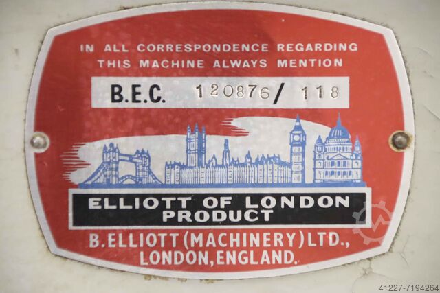 Waagrecht Stoßmaschine Elliott 24M SHAPER