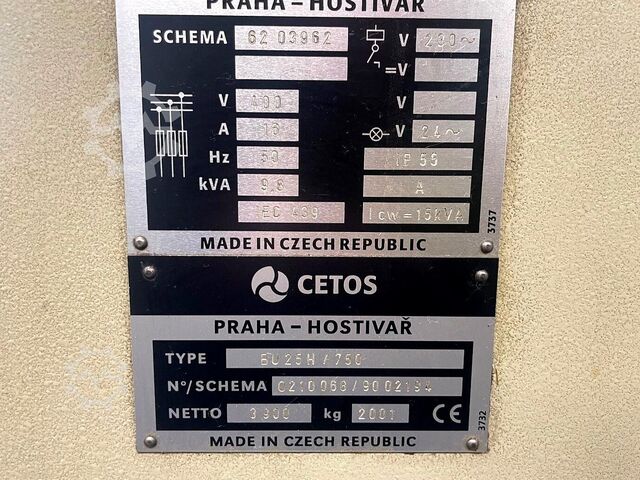 Rundschleifmaschine Cetos BU 25 H