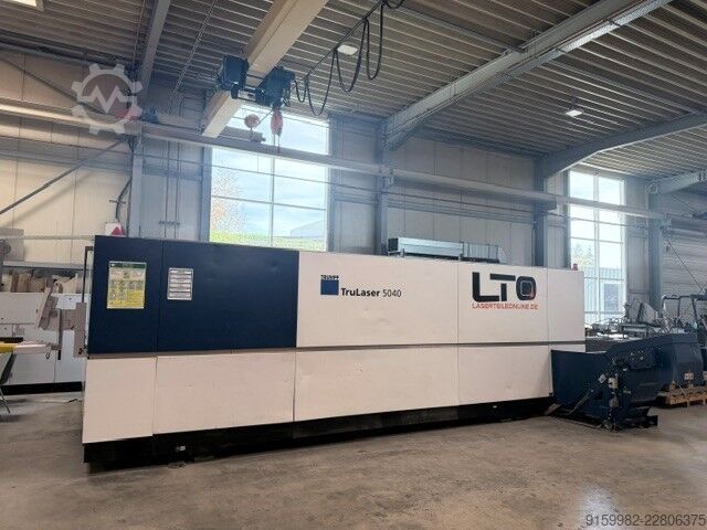 Máquina de corte por láser, TruLaser 5040 Trumpf TruLaser 5040 Fiber L69
