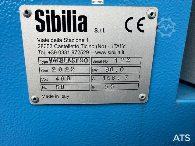 Construction equipment  Sibilia VacbLast 90 kW w/ telescopic legs, 400v/50