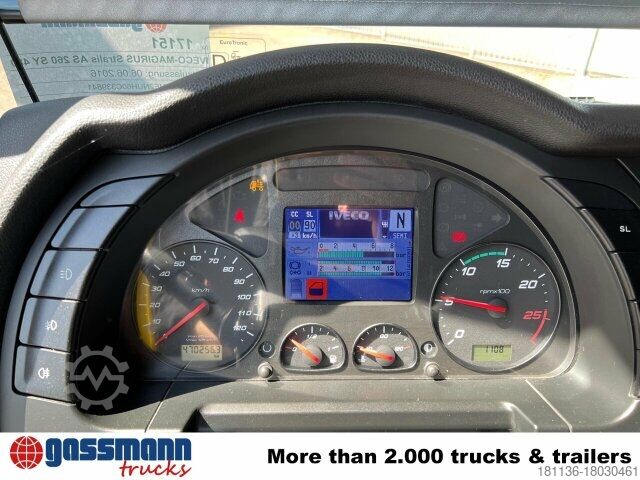 Kamion me platformë Iveco Stralis AS260SY48 6x2/4, Kran Palfinger PK18001L