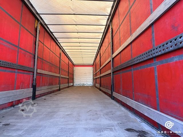 Auflieger mit Pritsche & Plane SCHMITZ CARGOBULL Curtainsider Standard XL Lift