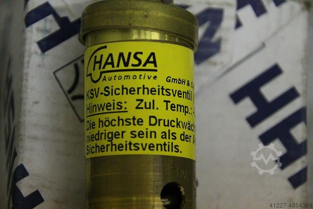 Sicherheitsventil Hansa KSV 28 bar 2442280050