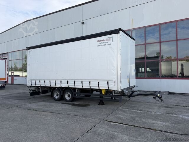 Odprta prikolica s ponjavo Möslein TPW 105 D  Tandem- Planenanhänger