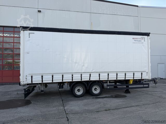 Odprta prikolica s ponjavo Möslein TPW 105 D  Tandem- Planenanhänger