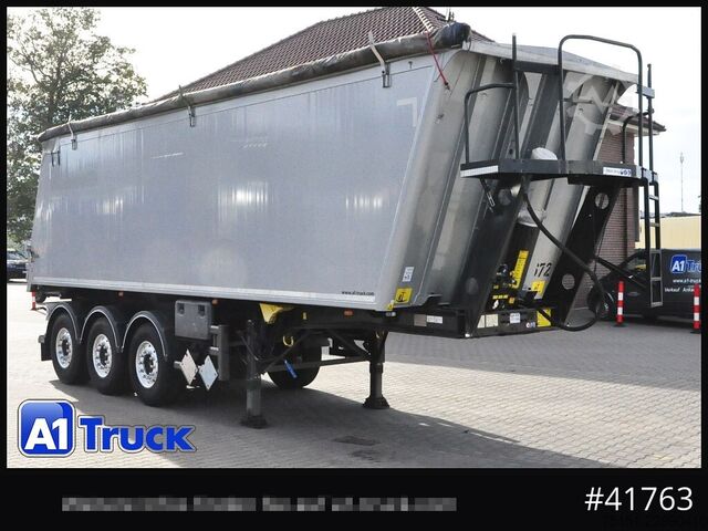 Kipper Auflieger STAS S300CX. 45m³ Alu schlammdicht  Pendelklappe 200 tkm