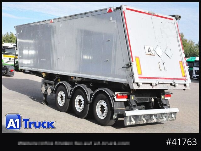 Kipper Auflieger STAS S300CX. 45m³ Alu schlammdicht  Pendelklappe 200 tkm
