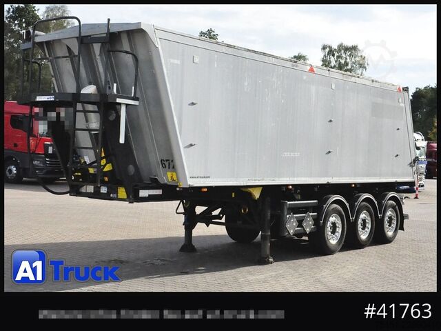 Kipper Auflieger STAS S300CX. 45m³ Alu schlammdicht  Pendelklappe 200 tkm
