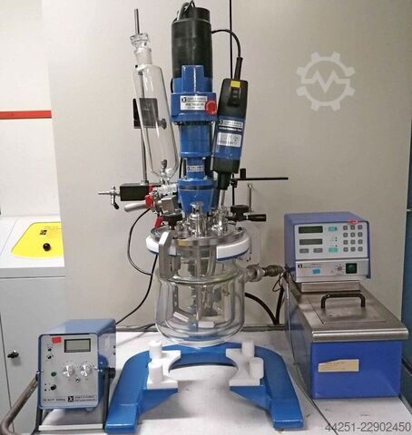 IKA LR 2000 V laboratoriereaktor komplet sæt Ultra-Turrax T25 RE 162 P vandbad LT5 IKA LR 2000 V
