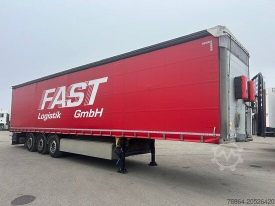 Öppen semitrailer med kapell KRONE SD, EDSCHA-VERDECK, XL-ZERTIFIKAT