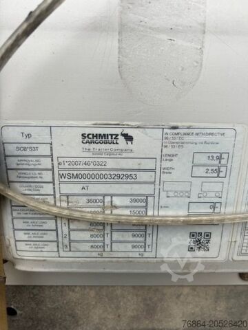 Öppen semitrailer med kapell KRONE SD, EDSCHA-VERDECK, XL-ZERTIFIKAT