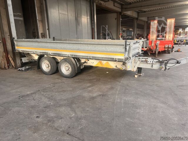 Remolque volquete Möslein TDS 13 Schwebheim 13 t Tandemkipper- Tieflader