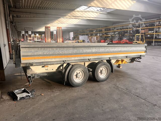 Remolque volquete Möslein TDS 13 Schwebheim 13 t Tandemkipper- Tieflader