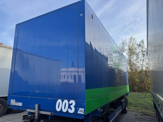 Swap chassis trailer KRONE KOFFER-WECHSELBRüCKE  DRY BOX WK 7,3 STG