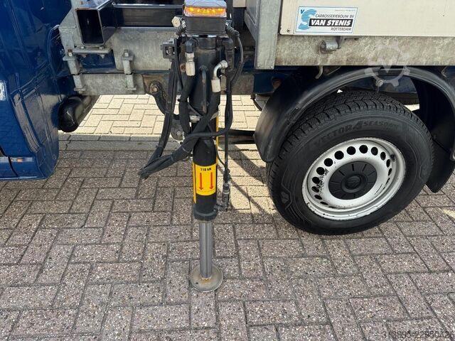 Flatbed with crane VW Crafter, Doka, Crane HIAB T023- 3, Only 36.000 Km