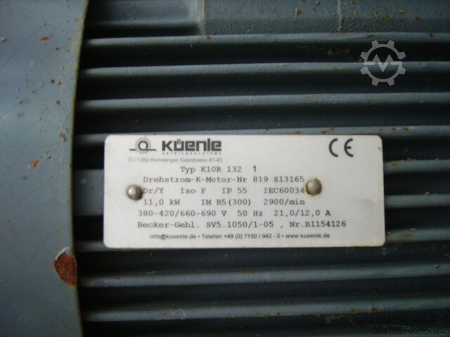 Bočni kanalni puhač Küenle K10R 132