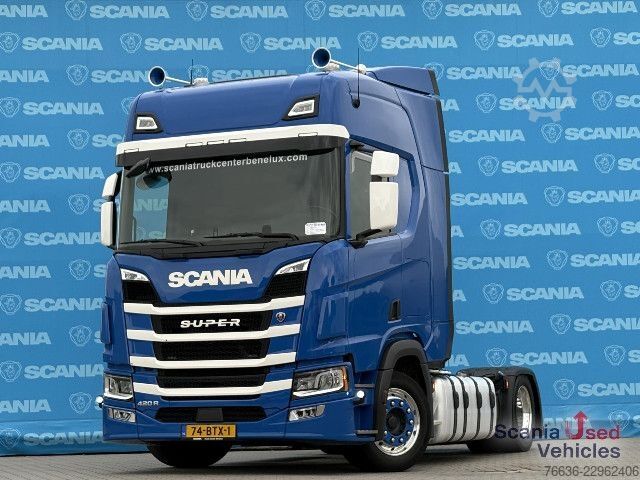 Standard dragbil Scania R 420 A4x2LA DIFF-L RETARDER PARK AIRCO VECTO 3