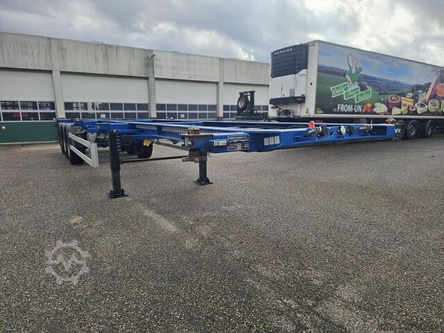 Trasporto di container MENKE JANZEN 40 FOOT STRAIGHT / 2 X 20/30 FOOT./ BPW DRUM / ...