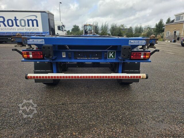 Trasporto di container MENKE JANZEN 40 FOOT STRAIGHT / 2 X 20/30 FOOT./ BPW DRUM / ...