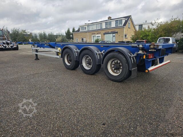 Trasporto di container MENKE JANZEN 40 FOOT STRAIGHT / 2 X 20/30 FOOT./ BPW DRUM / ...