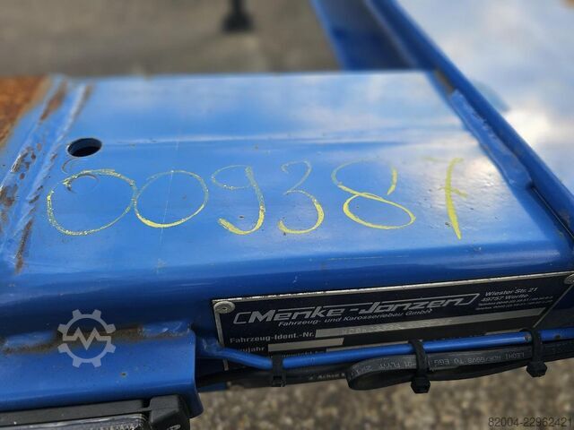 Trasporto di container MENKE JANZEN 40 FOOT STRAIGHT / 2 X 20/30 FOOT./ BPW DRUM / ...