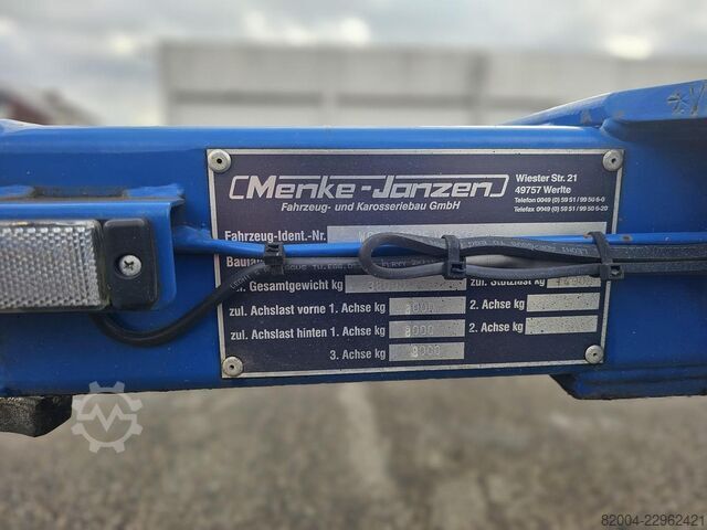 Trasporto di container MENKE JANZEN 40 FOOT STRAIGHT / 2 X 20/30 FOOT./ BPW DRUM / ...
