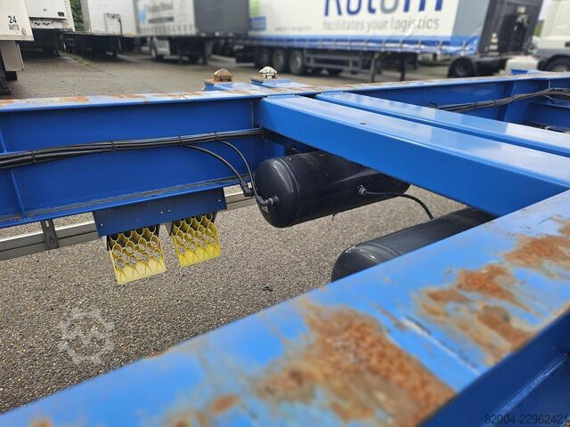 Trasporto di container MENKE JANZEN 40 FOOT STRAIGHT / 2 X 20/30 FOOT./ BPW DRUM / ...