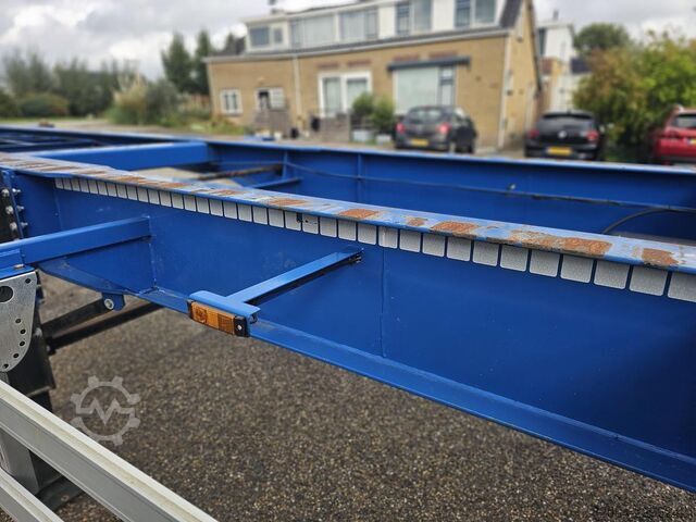 Trasporto di container MENKE JANZEN 40 FOOT STRAIGHT / 2 X 20/30 FOOT./ BPW DRUM / ...