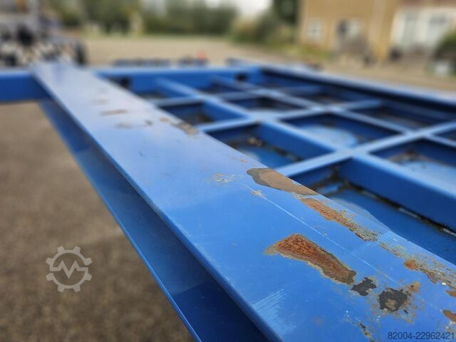 Trasporto di container MENKE JANZEN 40 FOOT STRAIGHT / 2 X 20/30 FOOT./ BPW DRUM / ...