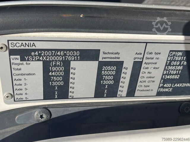 Standard-SZM Scania P400 RETARDER, HYDRAULICS, PTO,  EURO 5